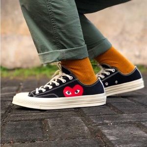 Check Taylor Comme des Garçons Converse